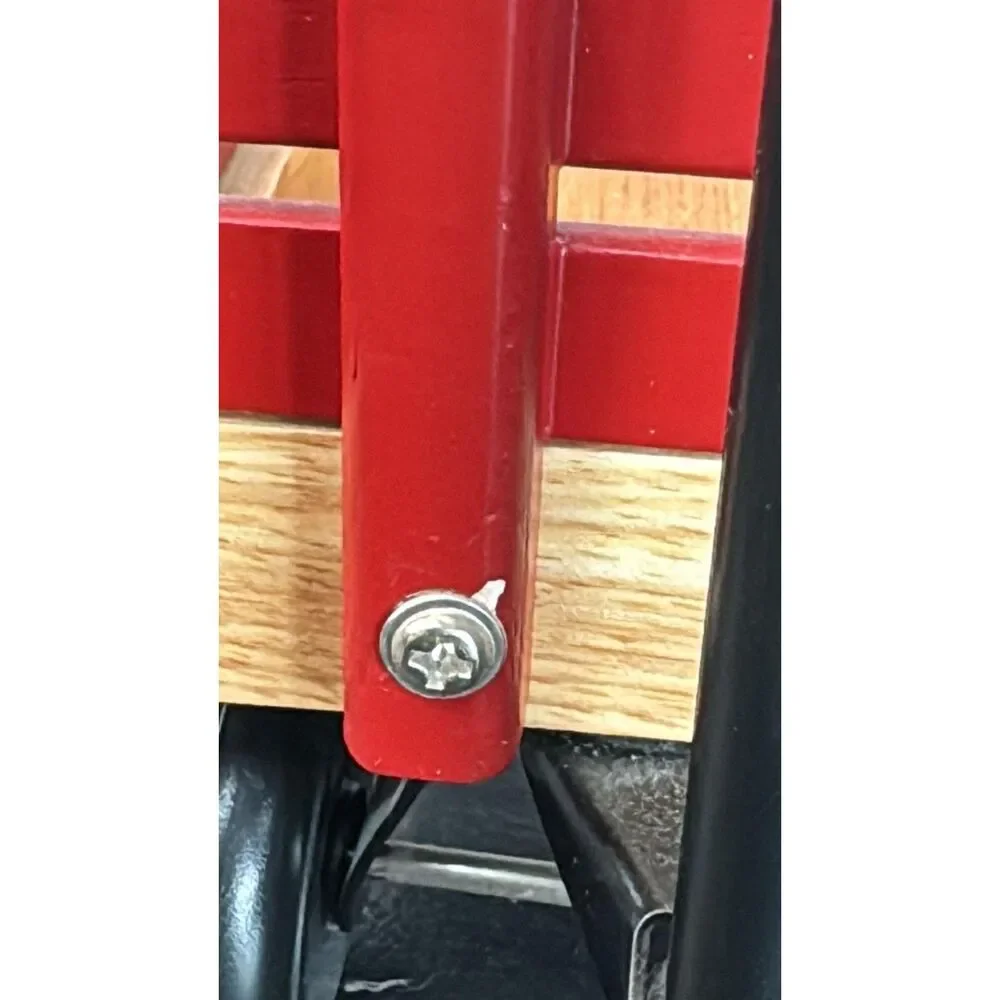 Radio Flyer Red Wooden Miniature Wadon Model for Dolls and bears